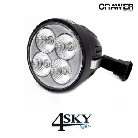 CRAWER ronde 40 watt inbouw LED werklamp