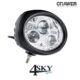 CRAWER universele ovale opbouw led koplamp