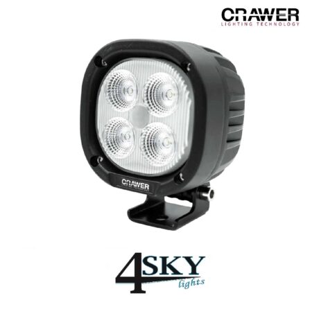 CRAWER werklamp 40W vierkant 4000 Lumen CREE