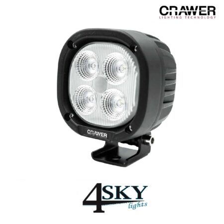 CRAWER werklamp 40W vierkant 4000 Lumen CREE