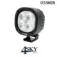 CRAWER werklamp 40W vierkant 4000 Lumen CREE