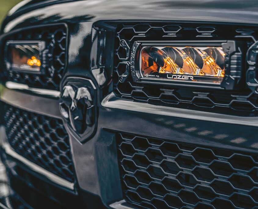 DODGE RAM 1500 CLASSIC integration kit lazer Triple R750 (6)