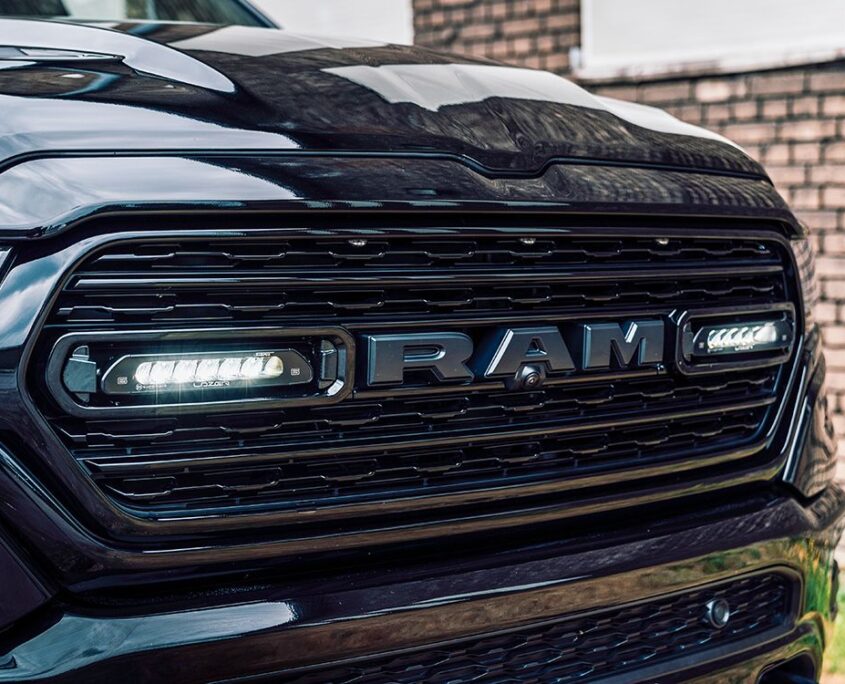 Dodge Ram Limited Ram Grille Integration Kit 2 x linear-6 (8)