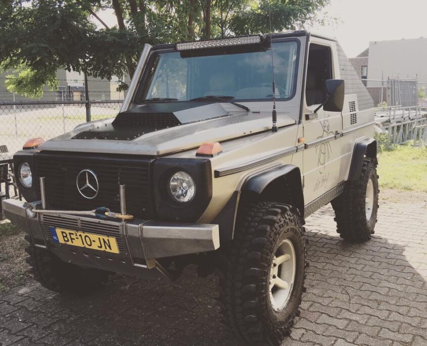 Led Light bar op 4x4