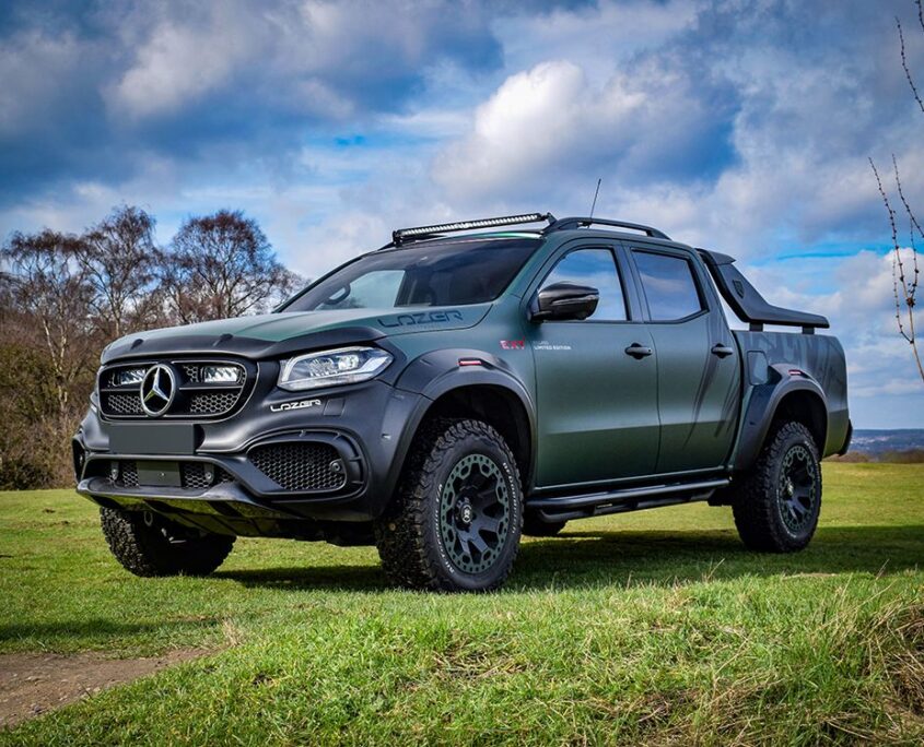 MERCEDES X-CLASS ROOF MOUNT KIT (WITH ROOF RAILS)
