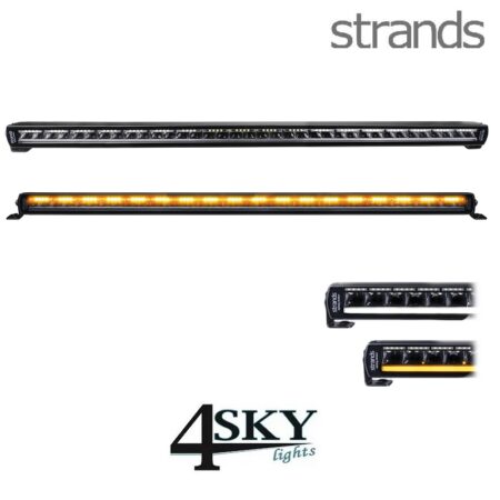 Strands Siberia Night Guard SR 38 inch light bar met led flitsers
