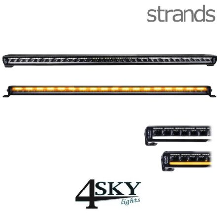 Strands Siberia Night Guard SR 38 inch light bar met led flitsers