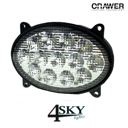 CRAWER 39 watt Ovale Led inbouw werklamp CR-1038