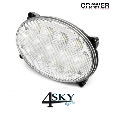 CRAWER 65 watt Ovale Led inbouw werklamp 6.000 Lumen CR-1045