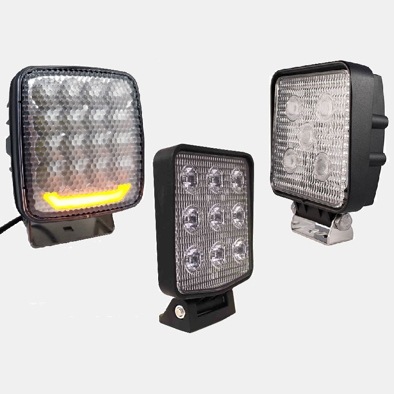 Led werklampen vierkant Led werklampen