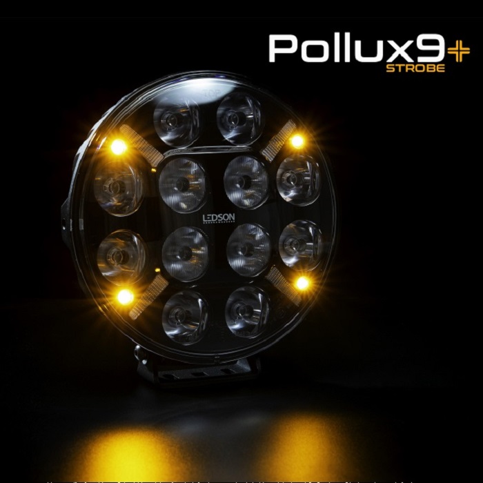 Ledson Pollux9 met ingebouwde led flitser
