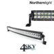 Northernlight 180 Watt gebogen combi Ledbalk - lichtbalk