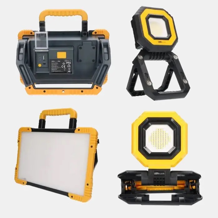 Portable werkverlichting met accu