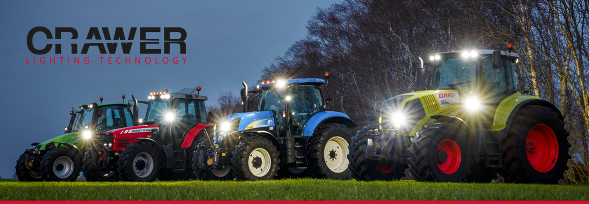 CRAWER led koplampen OPBOUW tractor