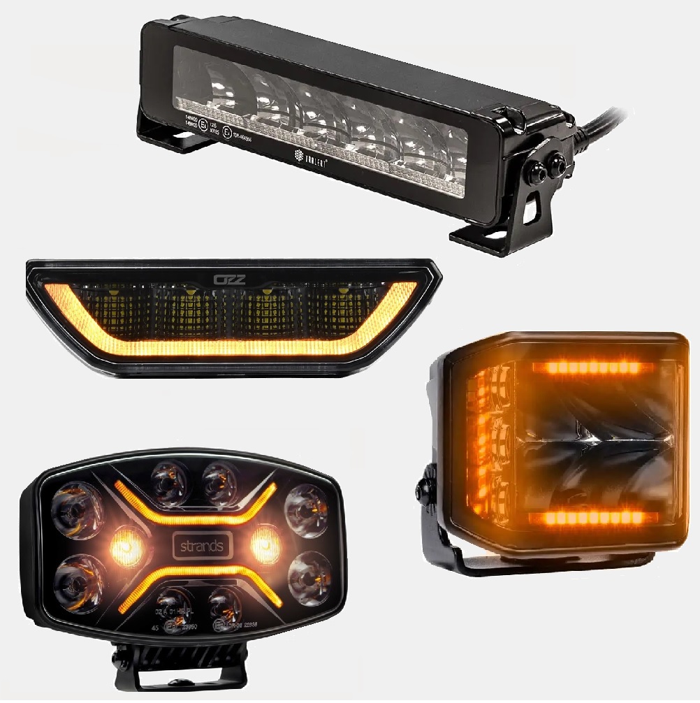 led werklampen met ingebouwde flitsers
