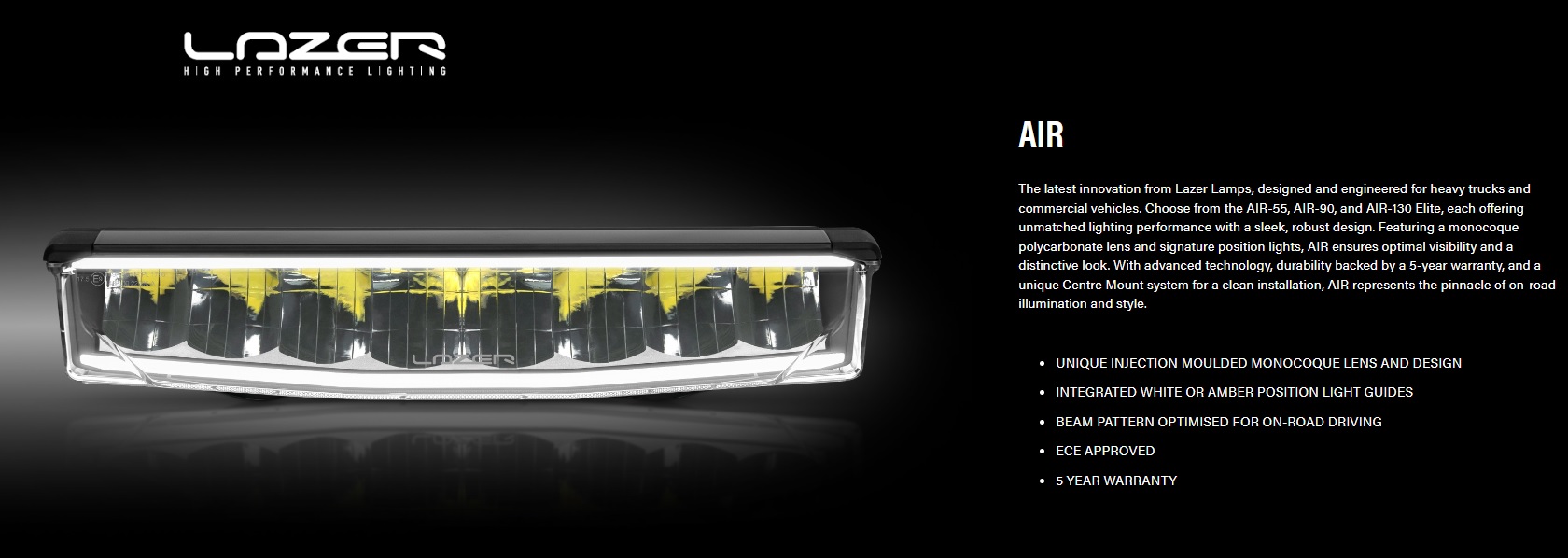 Lazer Air lazerlamps Light bar