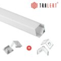 Aluminium vierkant Profiel BAC-ALU6 voor BLS Led strips