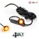 MSV-4500 serie Compact LED markeerlicht met geïntegreerde R65 Amber flitser - Tralert