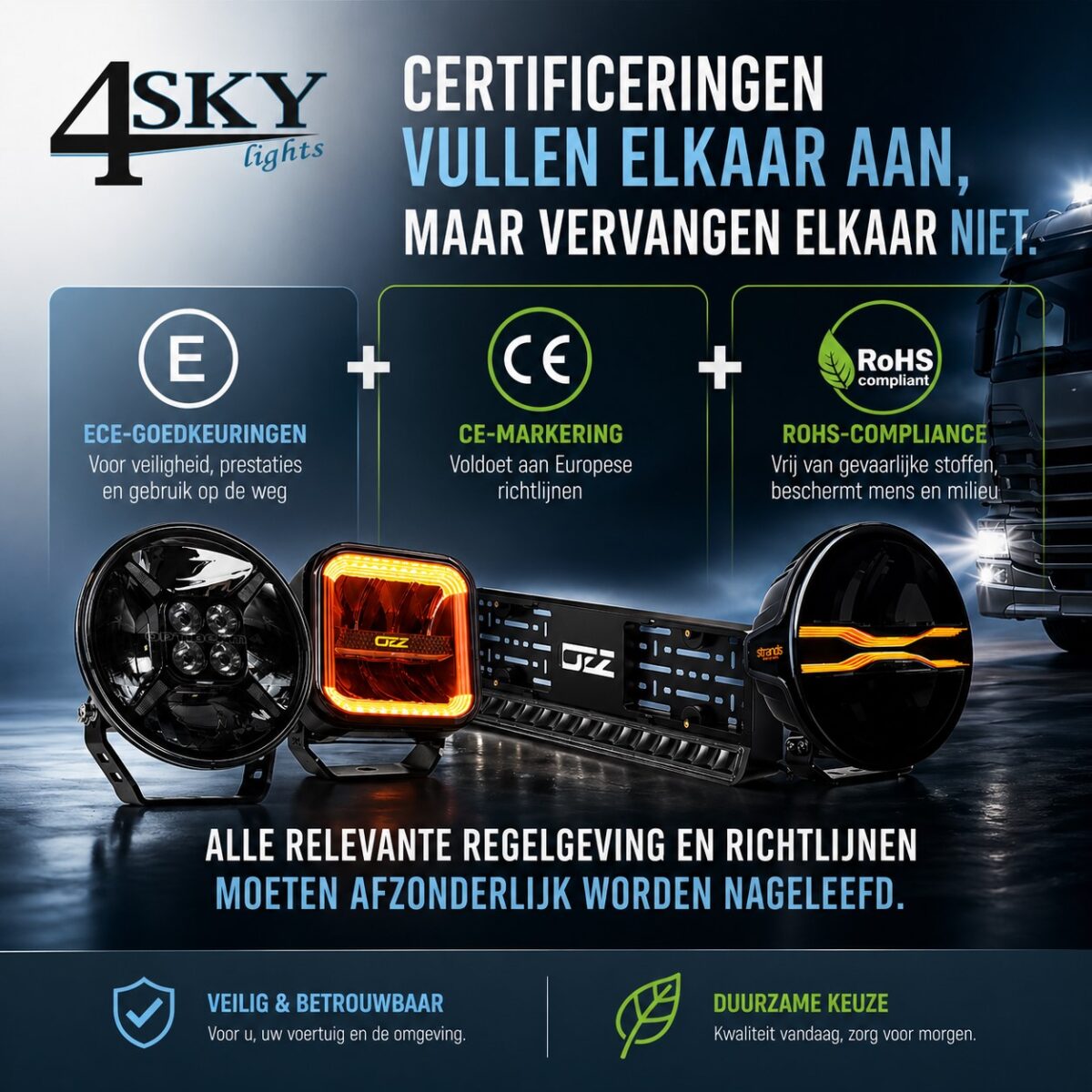 ECE-goedkeuringen of CE-markering