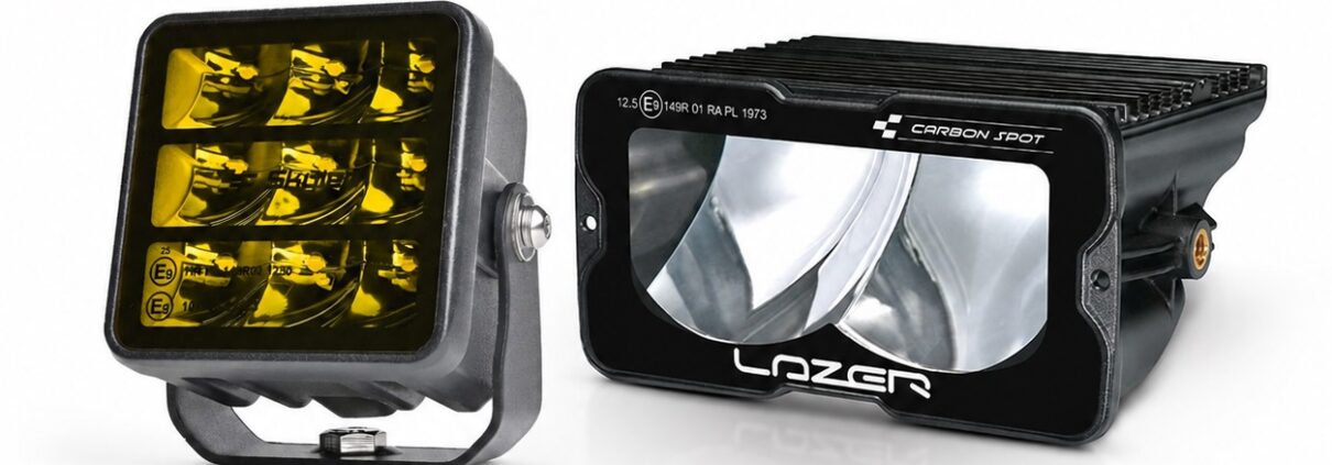 GYellow beam verstralers & breedstralers