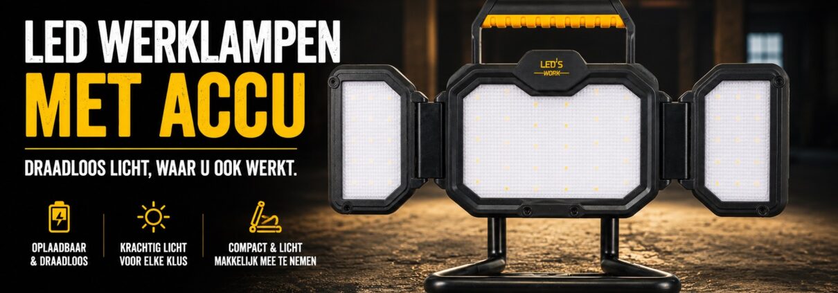 led werklampen met accu