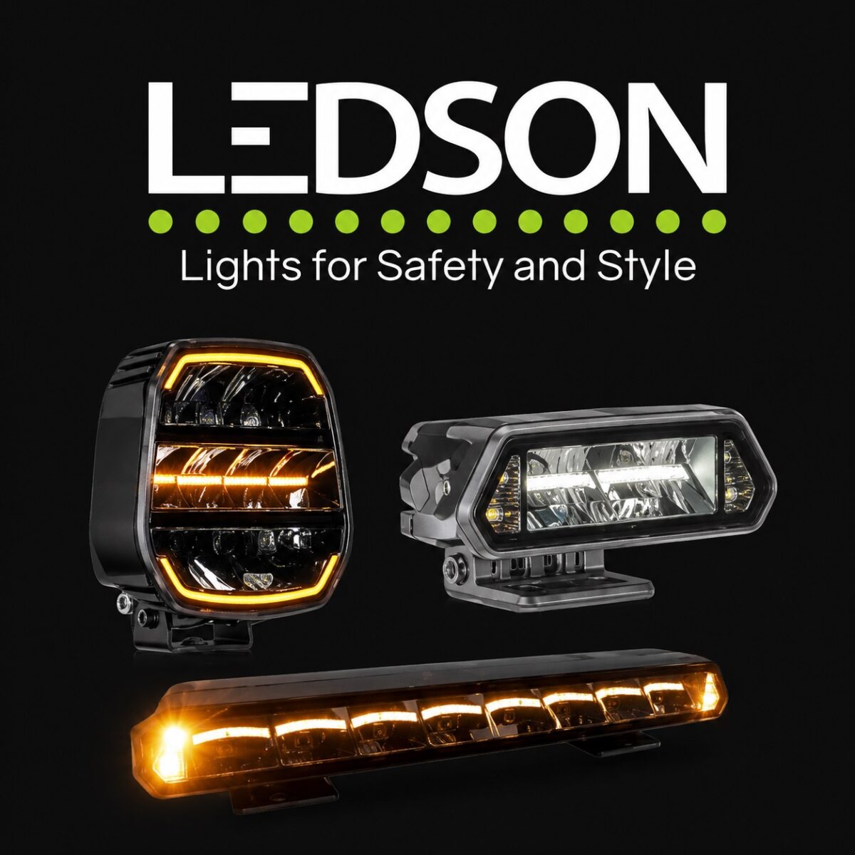 Ledson led light - ledbars-spotlights-worklights - 4sky Lights