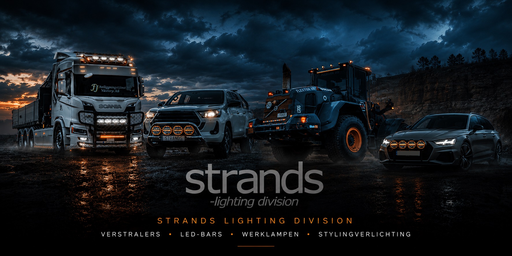Strands Lighting Led - truck-car-industry-4sky Lights