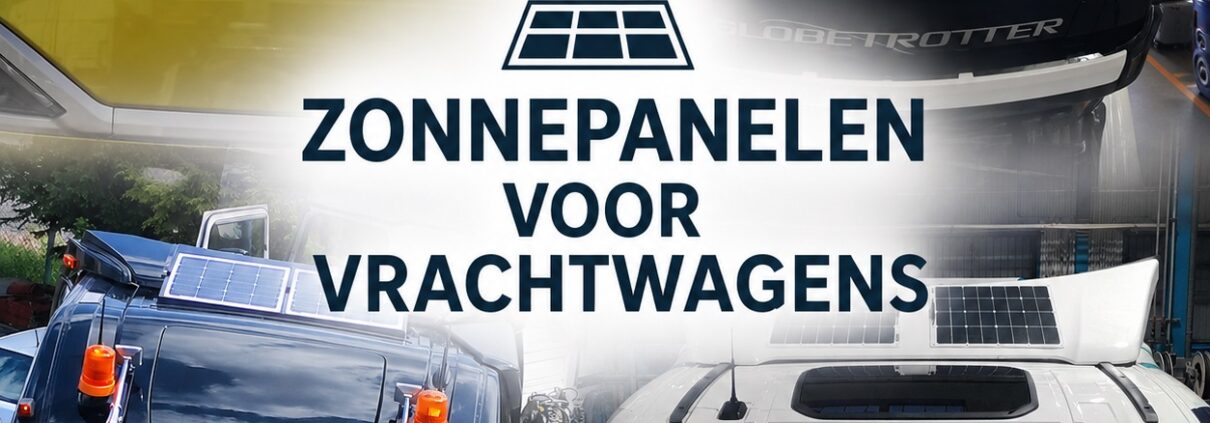 Zonnepanelen voor vrachtwagens
