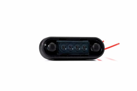 Dark markeringslicht rood | 12-24v | 0