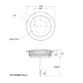 LED ADR inbouw achterlicht 12-24v 250cm kabel-SS/40300-2