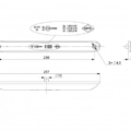 LED Achter-rem-knipperlicht 12-24v 5m. kabel | VC-100-5M-VC-100-5M-5