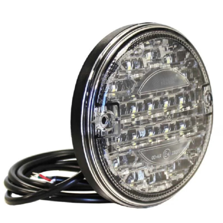 LED Slimline hamburger achteruitrijlicht | 12-24v | 150cm. kabel | VR-140-VR-140