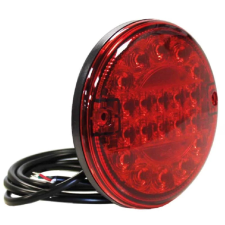 LED Slimline hamburger mistlicht | 12-24v | 150cm. kabel | VM-140-VM-140