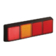 LED achterlicht met zwarte rand | 12-24v | 40cm. kabel | 100BFARRME-100BFARRME