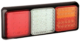 LED achterlicht met zwarte rand | 12-24v | 40cm. kabel | 100BSTIWFMRE-100BSTIWFMRE