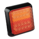 LED achterlicht met zwarte rand | 12-24v | 40cm. kabel | 80BSTIME-80BSTIME