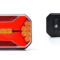 LED achterlicht universeel 12-24v 7-PIN AMP