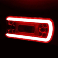 LED achterlicht zonder kentekenverlichting | 12-36v | 5-PIN | V10C5-610B5-V10C5-610B5-4