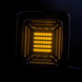 LED achterlicht | zwart frame | 12-24V | 100cm kabel | H+V montage-VC-5910-4