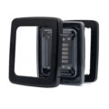 LED achterlicht | zwart frame | 12-24V | 100cm kabel | H+V montage-VC-5910-6