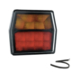 LED compact achterlicht | 12v | 100cm. kabel met kentekenverlichting | VC-2210-VC-2210