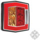 LED compact achterlicht met kentekenverlichting | 12-36v | 5-PIN | V10C4-750B5-V10C4-750B5