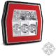 LED compact achterlicht zonder kentekenverlichting | 12-36v | 5-PIN | V10C3-700B5-V10C3-700B5