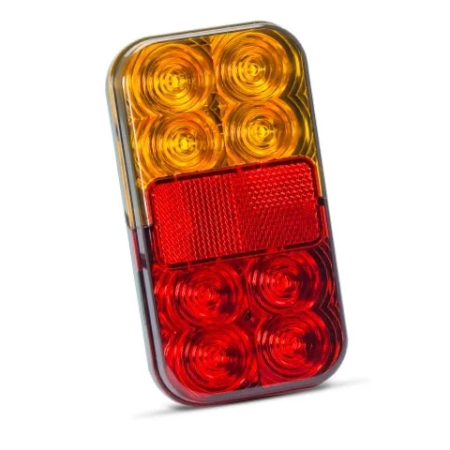 LED compact achterlicht zonder kentekenverlichting | 12v | 40cm. kabel | 149BAR-149BAR
