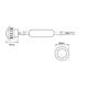 LED decoratielicht groen | 12-24v | 20cm. kabel | 181GME-181GME-2