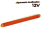 LED dynamisch knipperlicht slimline amber lens | 12v | 40cm. kabel | 235A12-DI-235A12-DI