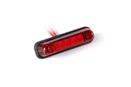 LED markeerlicht | rood | 12-24V | 0