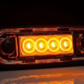 LED markeringslicht Amber | 12-24v | 50cm. kabel | MV-2400A.1-MV-2400A.1-7