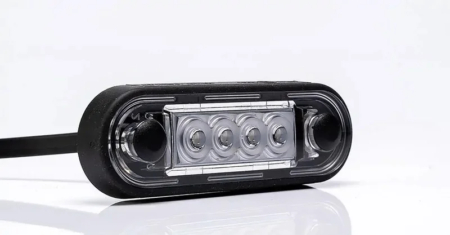 LED markeringslicht Rood | 12-24v | 15cm. kabel | MV-2400R.1-MV-2400R.1