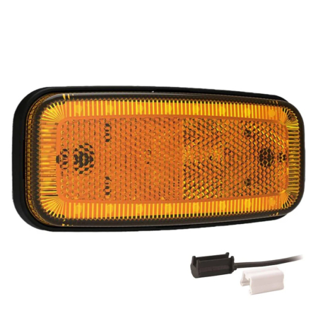 LED markeringslicht amber | 12-24v | 1